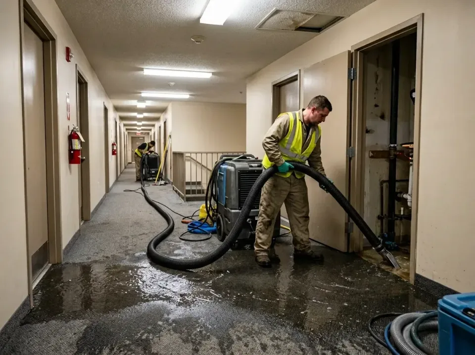multi-unit-apartment-hallway-f-005 — frequently asked questions, Emergency Burst Pipe Water Extraction & Removal in Annetta,…